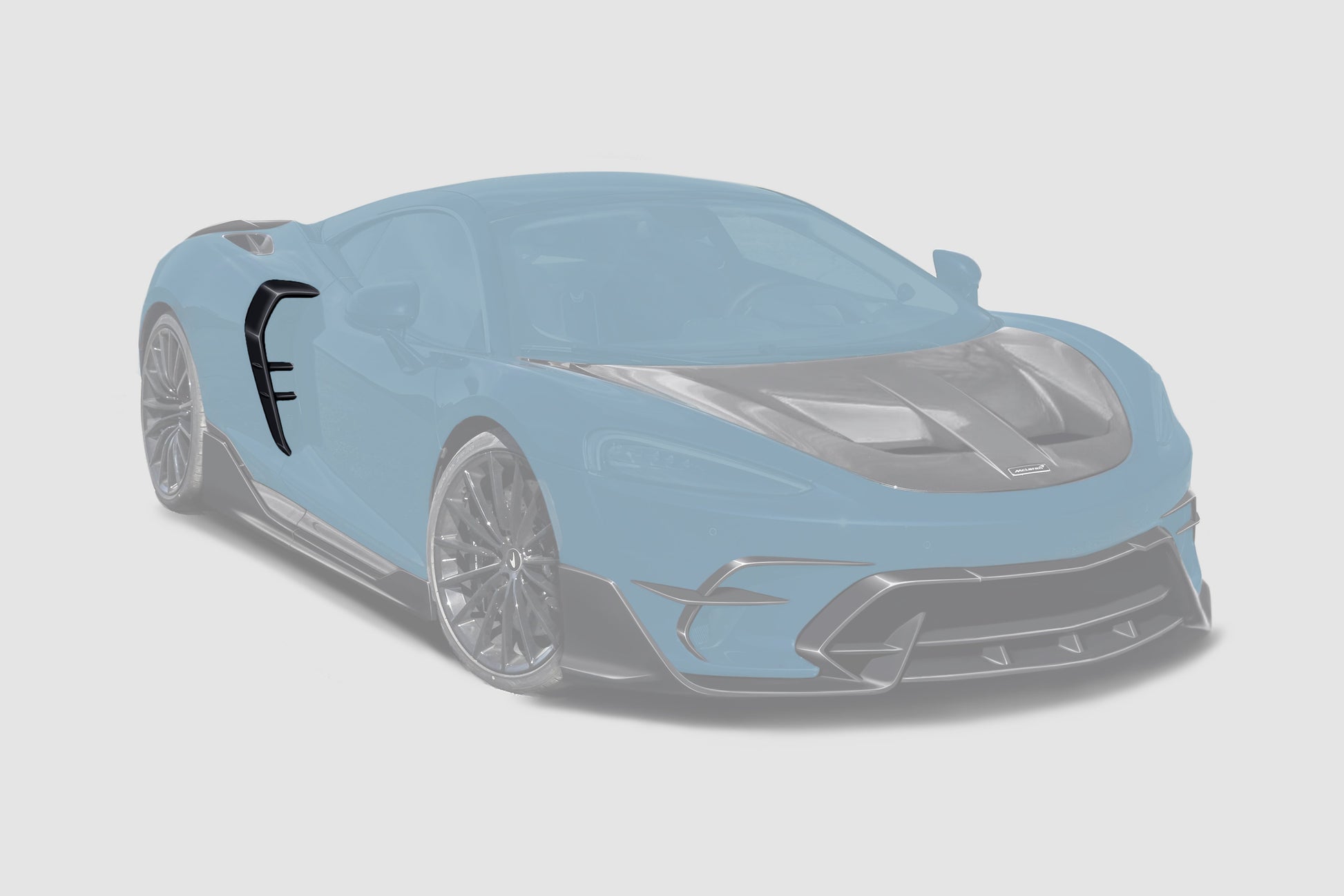 2019-UP McLaren GT iMP Design Carbon Fiber Quarter Panel Side Scoops | Fits GT, GTS - DarwinPRO Aerodynamics