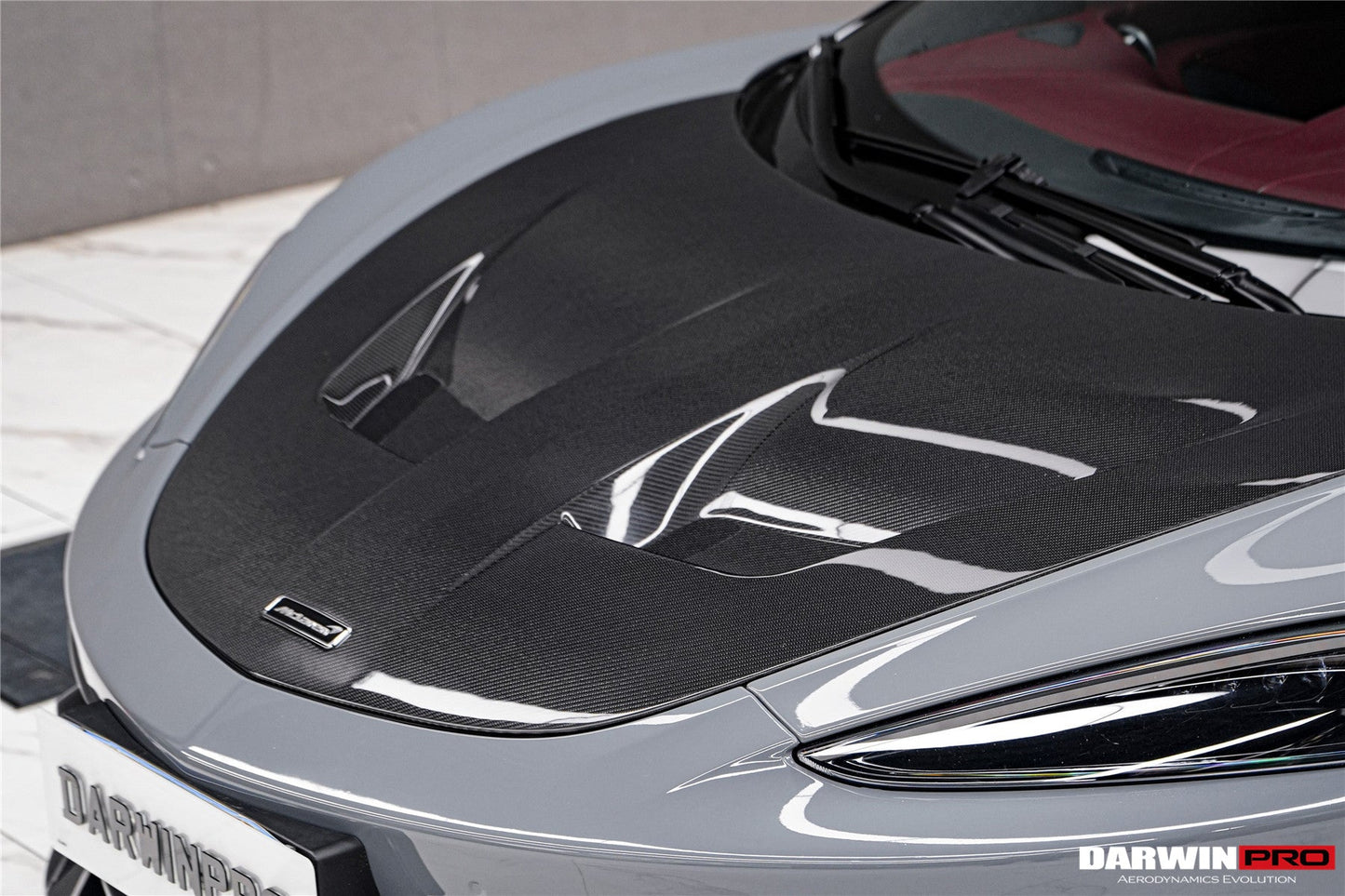 2019-UP McLaren GT iMP Design Carbon Fiber Hood | Fits GT, GTS - DarwinPRO Aerodynamics