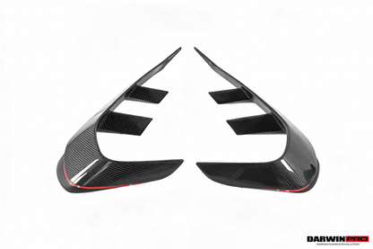 2019-UP McLaren GT iMP Design Carbon Fiber Quarter Panel Side Scoops | Fits GT, GTS - DarwinPRO Aerodynamics