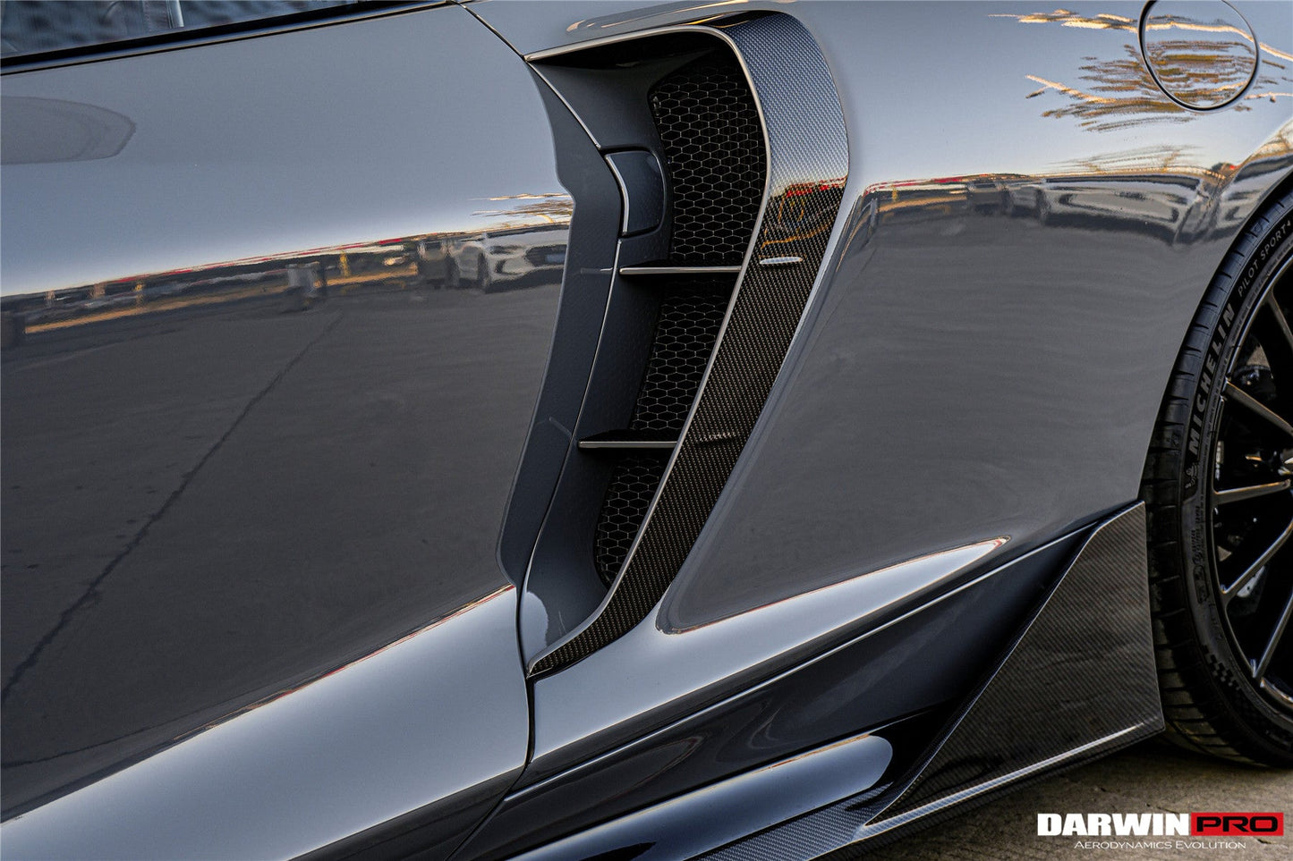 2019-UP McLaren GT iMP Design Carbon Fiber Quarter Panel Side Scoops | Fits GT, GTS - DarwinPRO Aerodynamics