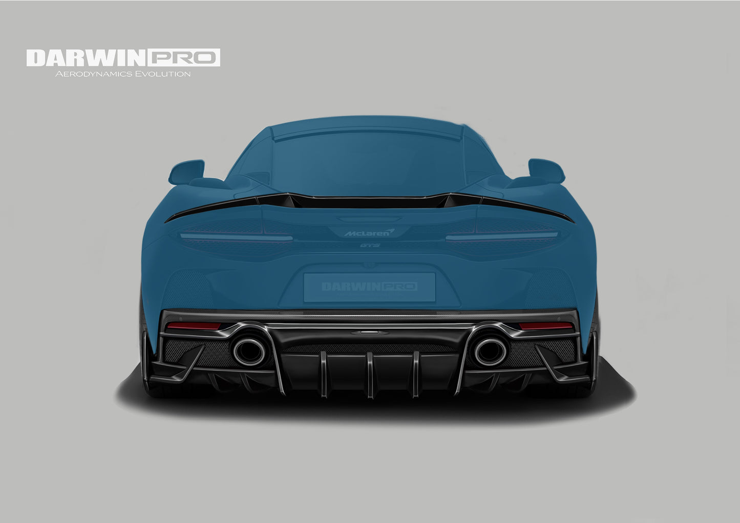 2019-UP McLaren GT iMP Design Carbon Fiber Rear Diffuser | Fits GT, GTS - DarwinPRO Aerodynamics