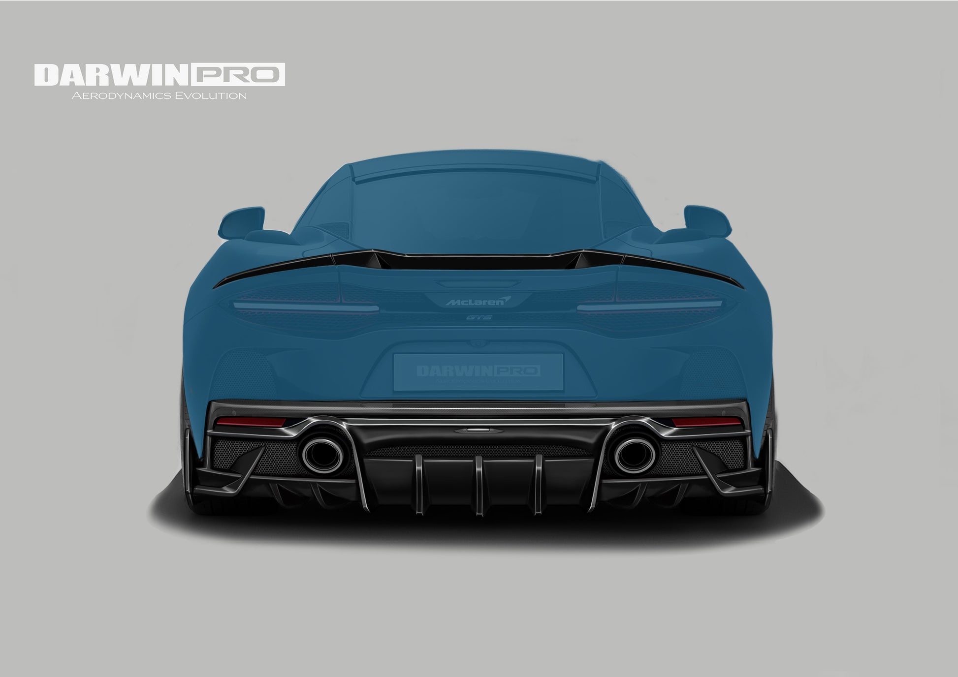 2019-UP McLaren GT iMP Design Carbon Fiber Trunk Spoiler | Fits GT, GTS - DarwinPRO Aerodynamics