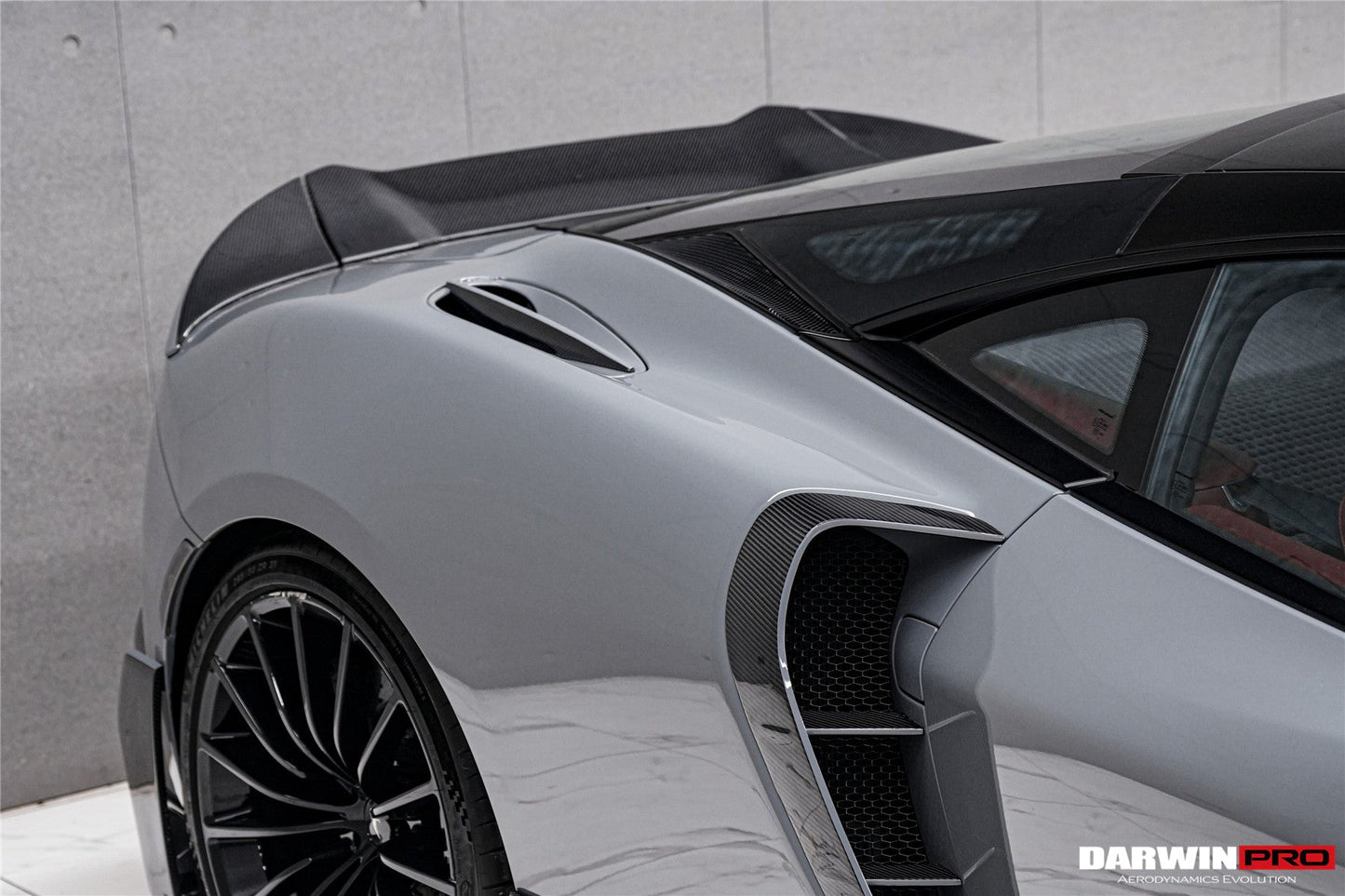 2019-UP McLaren GT iMP Design Carbon Fiber Side Air Intake Vents | Fits GT, GTS - DarwinPRO Aerodynamics