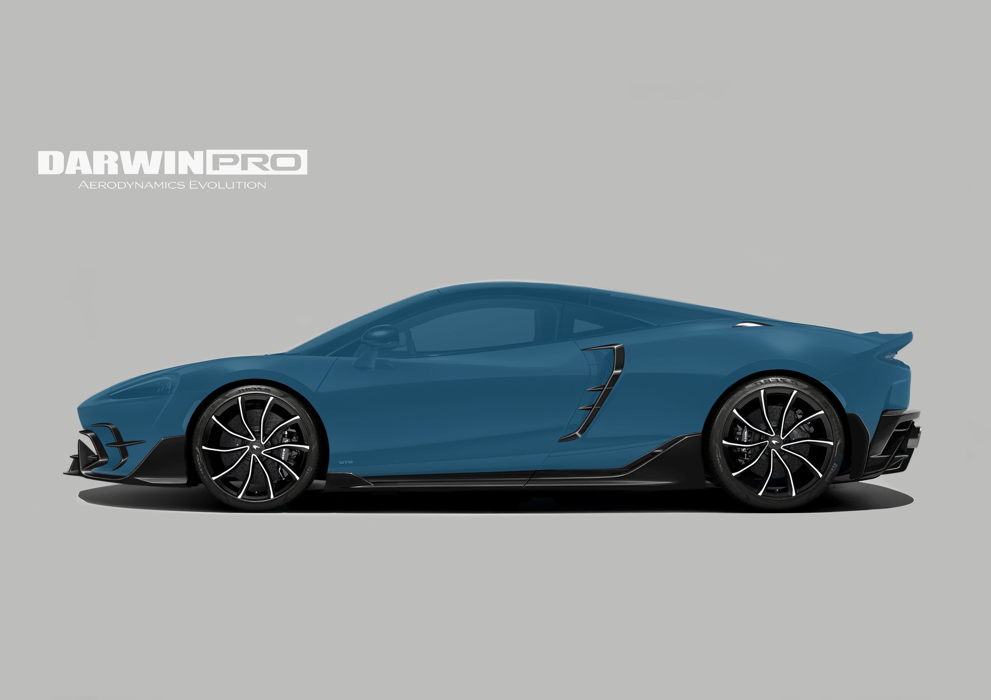 2019-UP McLaren GT iMP Design Carbon Fiber Side Skirts | Fits GT, GTS - DarwinPRO Aerodynamics
