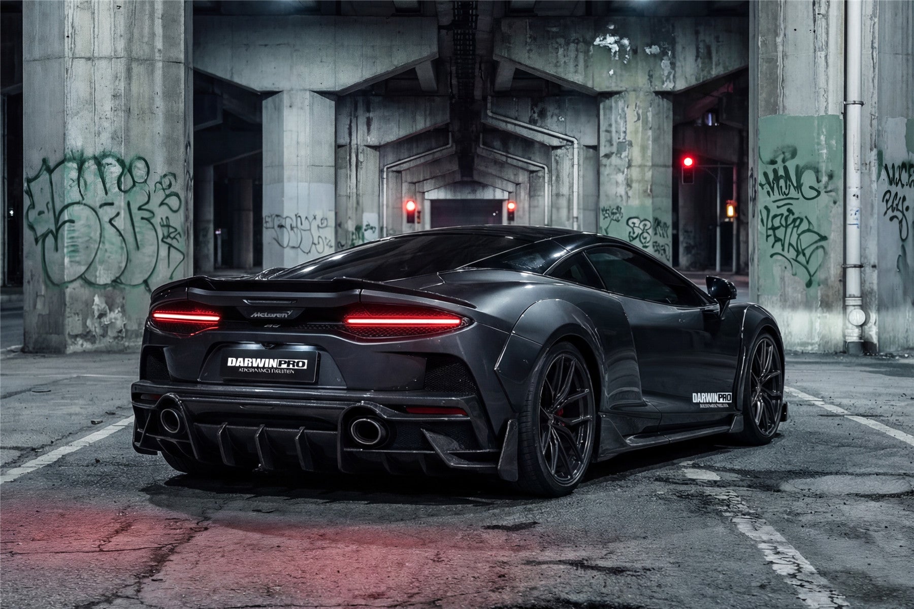 2019-UP McLaren GT iMP Design Carbon Fiber Side Skirts | Fits GT, GTS - DarwinPRO Aerodynamics