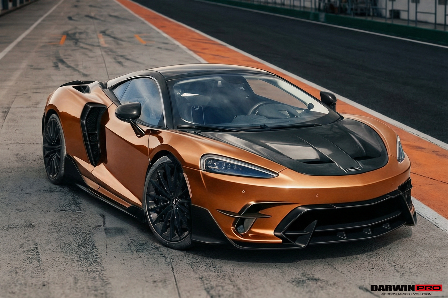 2019-UP McLaren GT iMP Design Carbon Fiber Hood | Fits GT, GTS - DarwinPRO Aerodynamics