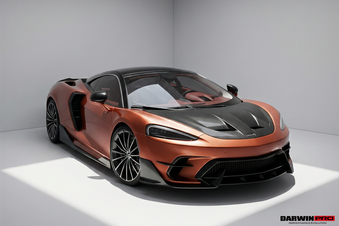 2019-UP McLaren GT iMP Design Carbon Fiber Hood | Fits GT, GTS - DarwinPRO Aerodynamics