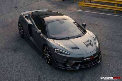2019-UP McLaren GT iMP Design Carbon Fiber Front Bumper Vents Canards | Fits GT, GTS - DarwinPRO Aerodynamics