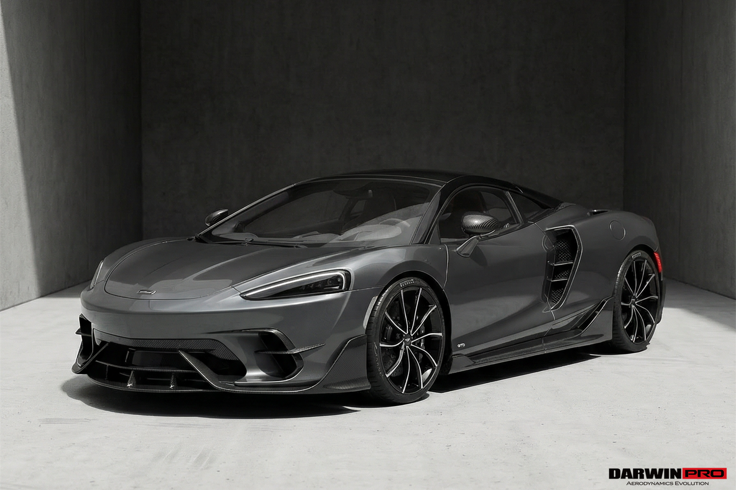 2019-UP McLaren GT iMP Design Carbon Fiber Front Bumper Vents Canards | Fits GT, GTS - DarwinPRO Aerodynamics