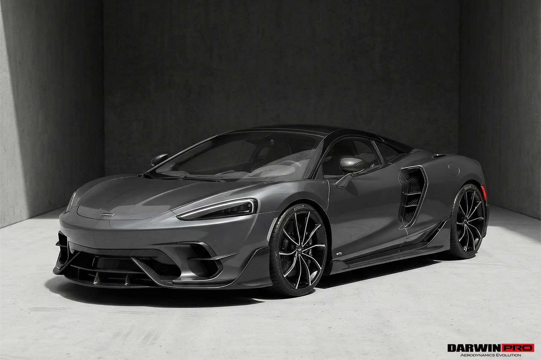 2019-UP McLaren GT iMP Design Carbon Fiber Front Bumper Vents Canards | Fits GT, GTS - DarwinPRO Aerodynamics