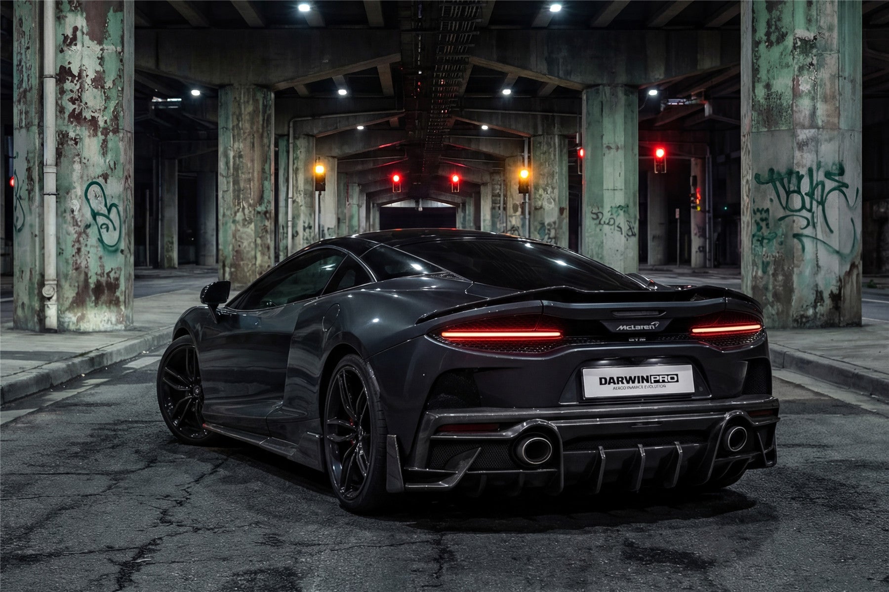 2019-UP McLaren GT iMP Design Carbon Fiber Trunk Spoiler | Fits GT, GTS - DarwinPRO Aerodynamics