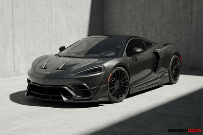 2019-UP McLaren GT iMP Design Carbon Fiber Front Bumper Vents Canards | Fits GT, GTS - DarwinPRO Aerodynamics
