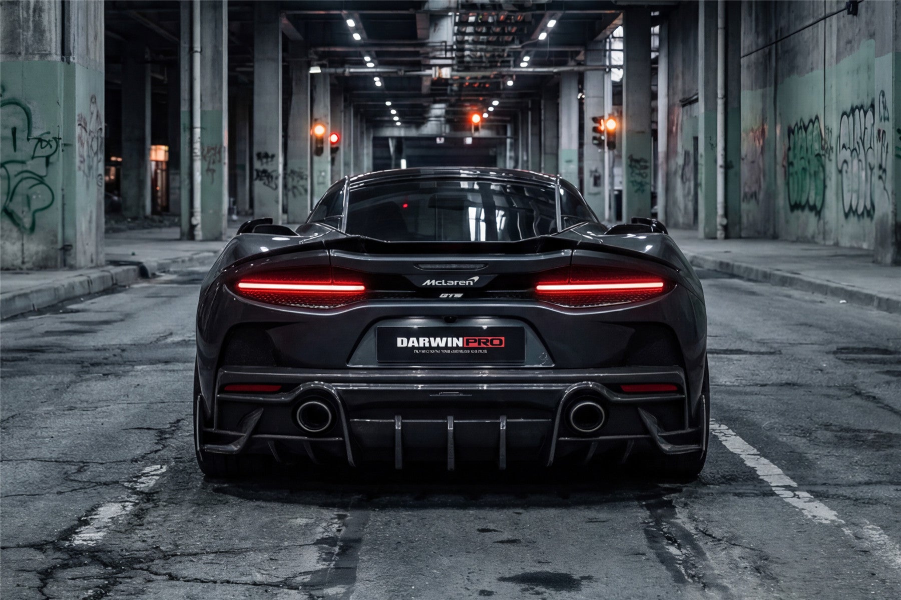 2019-UP McLaren GT iMP Design Carbon Fiber Trunk Spoiler | Fits GT, GTS - DarwinPRO Aerodynamics