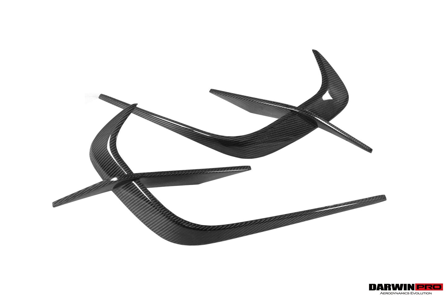 2019-UP McLaren GT iMP Design Carbon Fiber Front Bumper Vents Canards | Fits GT, GTS - DarwinPRO Aerodynamics