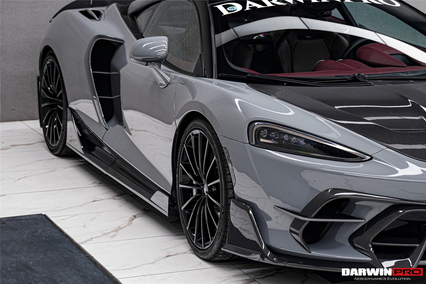 2019-UP McLaren GT iMP Design Carbon Fiber Side Skirts | Fits GT, GTS - DarwinPRO Aerodynamics