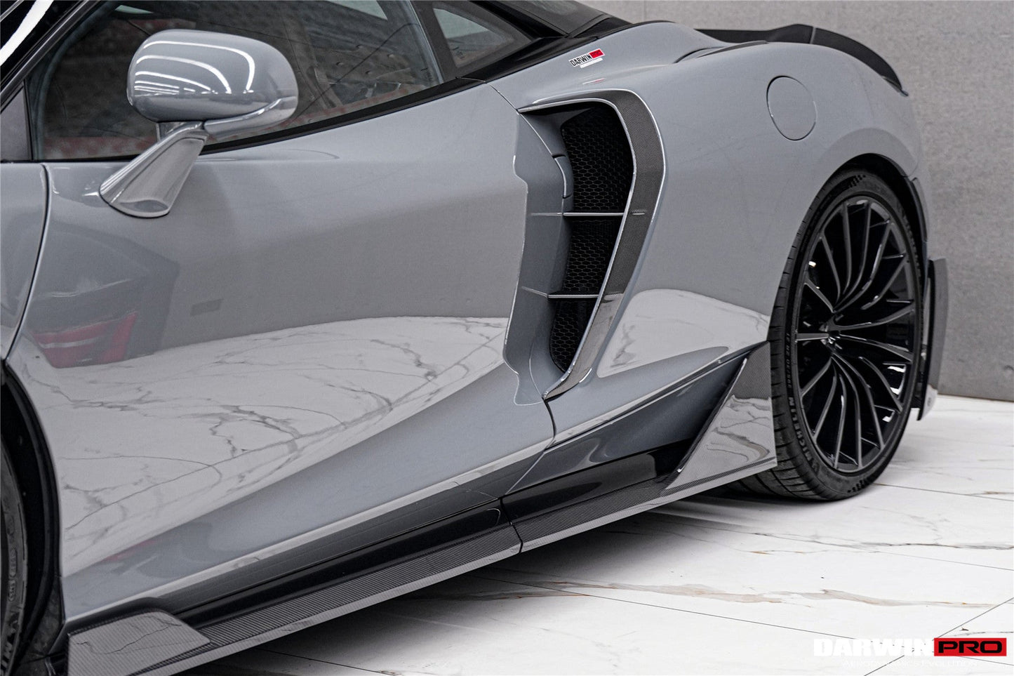 2019-UP McLaren GT iMP Design Carbon Fiber Side Skirts | Fits GT, GTS - DarwinPRO Aerodynamics