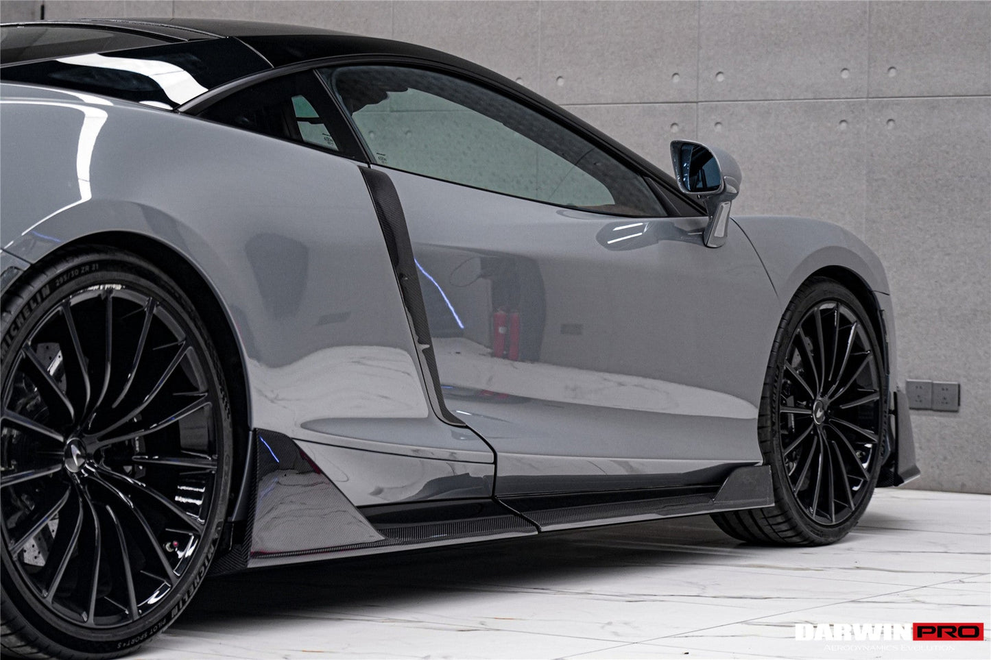 2019-UP McLaren GT iMP Design Carbon Fiber Side Skirts | Fits GT, GTS - DarwinPRO Aerodynamics