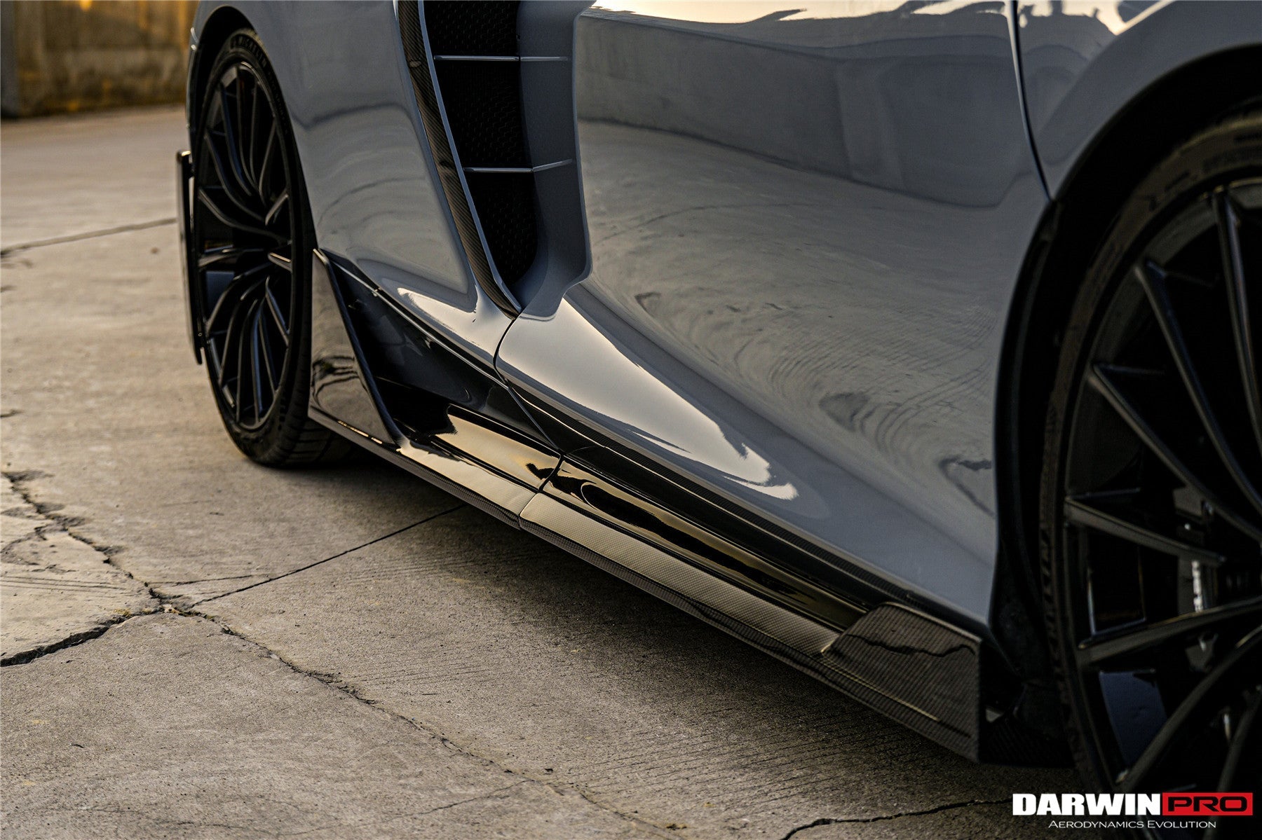 2019-UP McLaren GT iMP Design Carbon Fiber Side Skirts | Fits GT, GTS - DarwinPRO Aerodynamics
