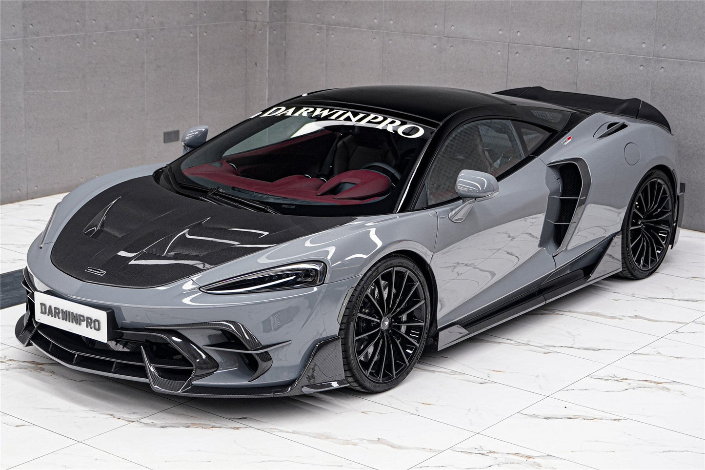2019-UP McLaren GT iMP Design Carbon Fiber Hood | Fits GT, GTS - DarwinPRO Aerodynamics