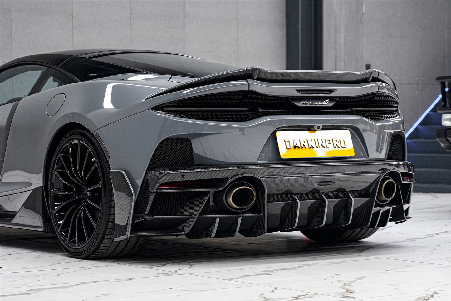 2019-UP McLaren GT iMP Design Carbon Fiber Rear Diffuser | Fits GT, GTS - DarwinPRO Aerodynamics
