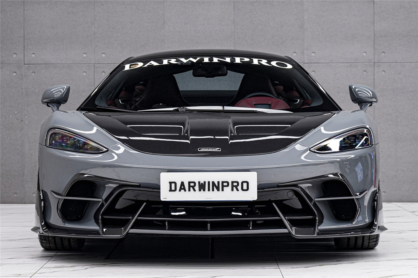 2019-UP McLaren GT iMP Design Carbon Fiber Front Bumper Vents Canards | Fits GT, GTS - DarwinPRO Aerodynamics