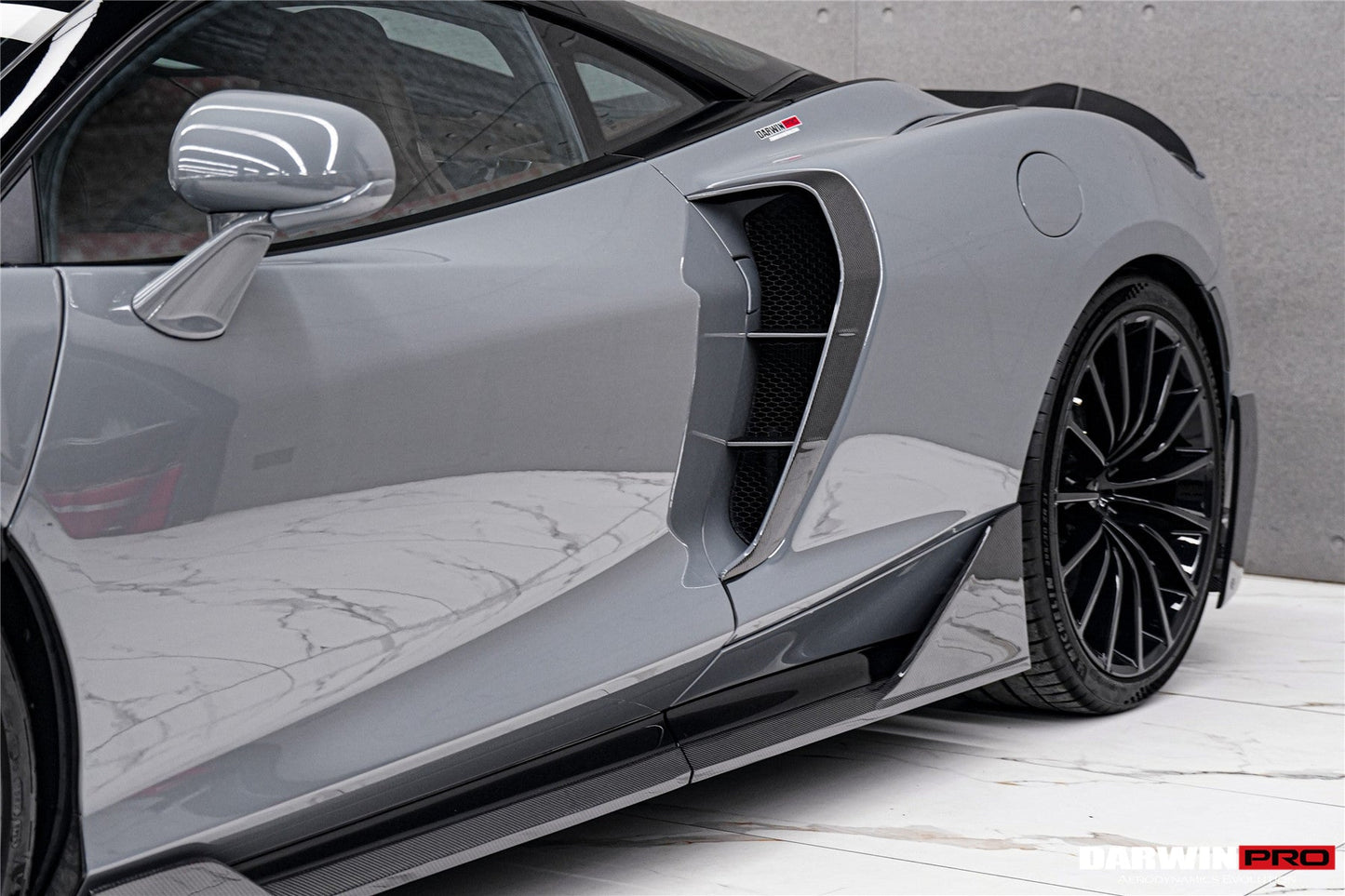 2019-UP McLaren GT iMP Design Carbon Fiber Quarter Panel Side Scoops | Fits GT, GTS - DarwinPRO Aerodynamics