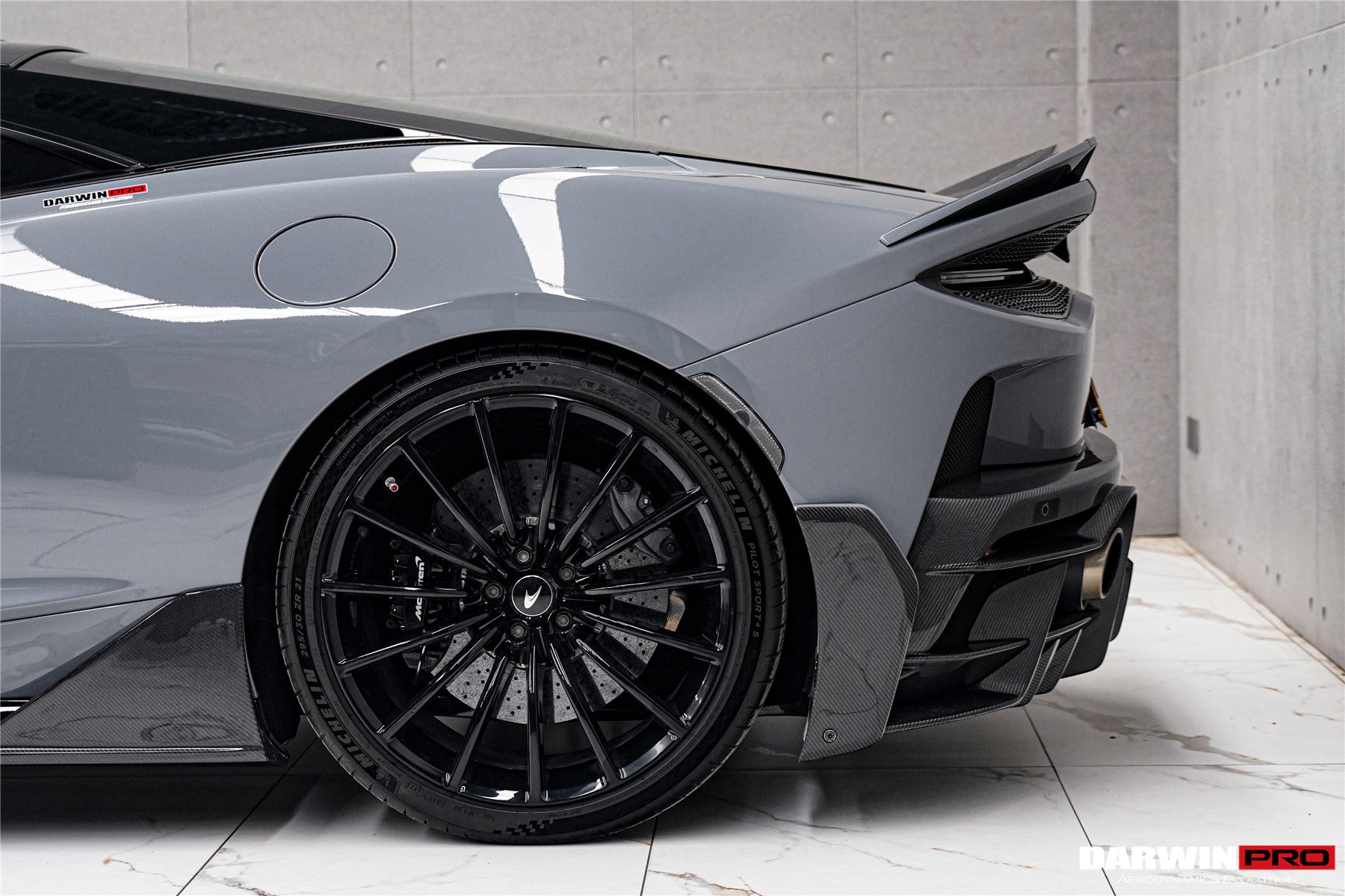 2019-UP McLaren GT iMP Design Carbon Fiber Rear Diffuser | Fits GT, GTS - DarwinPRO Aerodynamics
