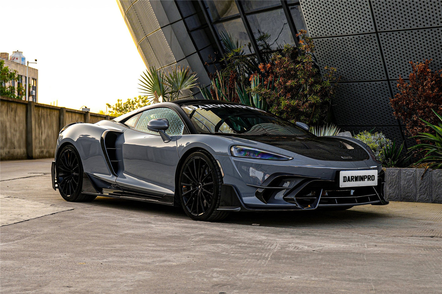 2019-UP McLaren GT iMP Design Carbon Fiber Front Bumper Vents Canards | Fits GT, GTS - DarwinPRO Aerodynamics