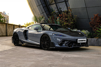 2019-UP McLaren GT iMP Design Carbon Fiber Front Bumper Vents Canards | Fits GT, GTS - DarwinPRO Aerodynamics