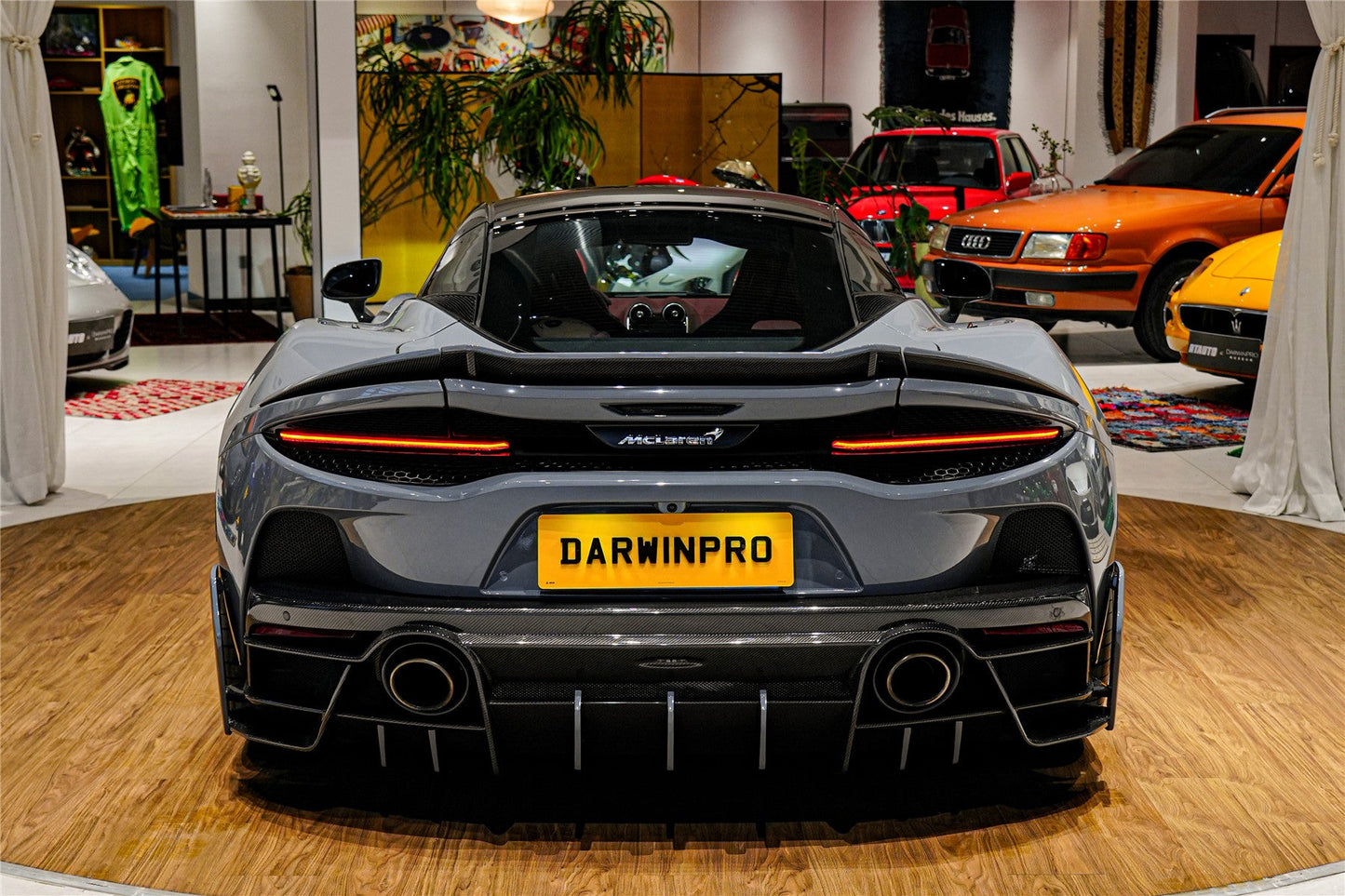 2019-UP McLaren GT iMP Design Carbon Fiber Trunk Spoiler | Fits GT, GTS - DarwinPRO Aerodynamics
