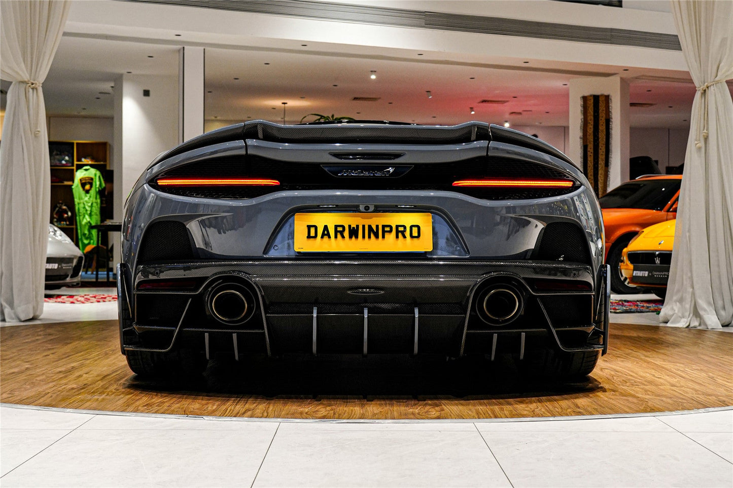 2019-UP McLaren GT iMP Design Carbon Fiber Rear Diffuser | Fits GT, GTS - DarwinPRO Aerodynamics