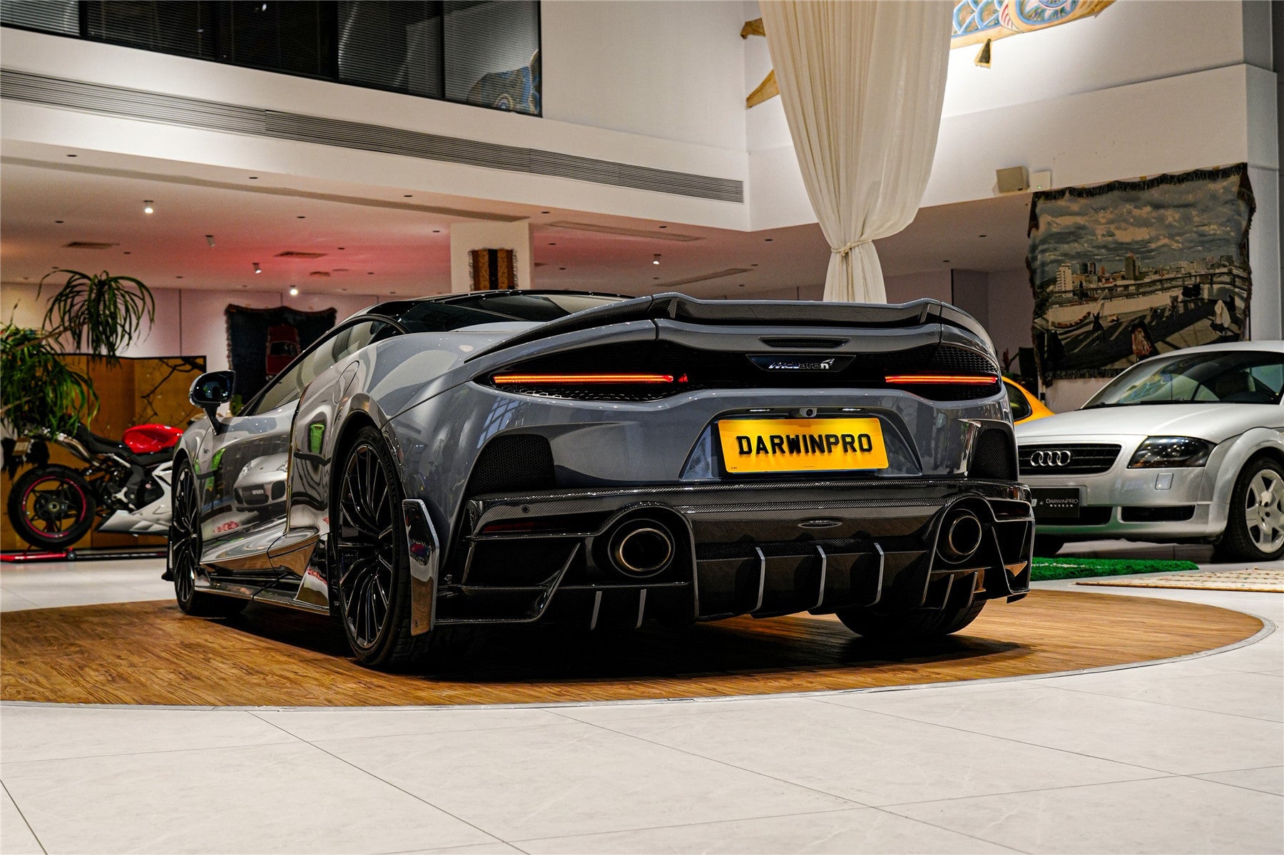 2019-UP McLaren GT iMP Design Carbon Fiber Rear Diffuser | Fits GT, GTS - DarwinPRO Aerodynamics
