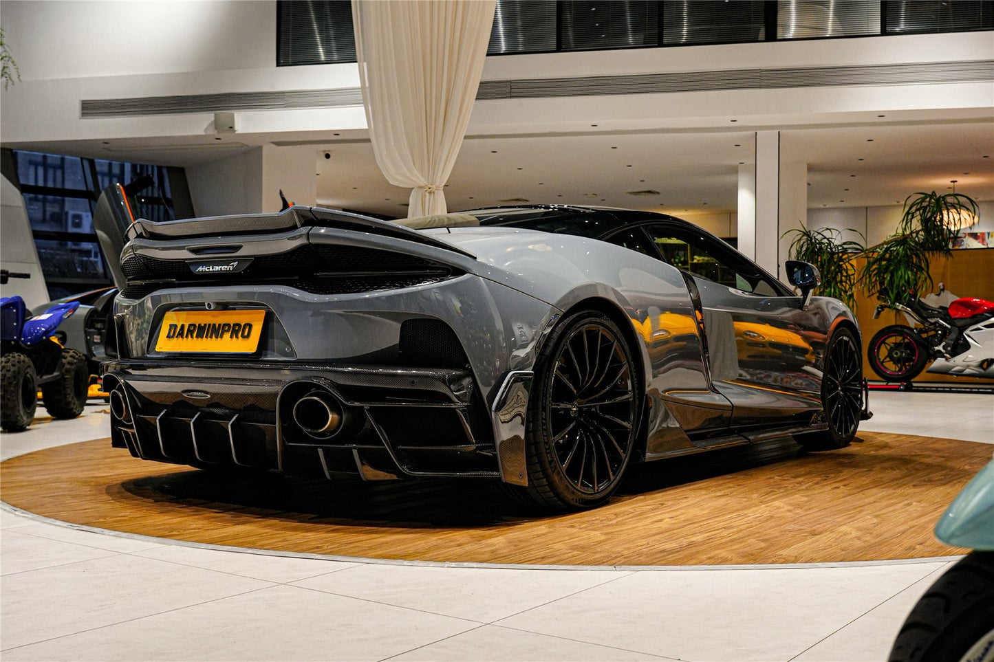 2019-UP McLaren GT iMP Design Carbon Fiber Rear Diffuser | Fits GT, GTS - DarwinPRO Aerodynamics