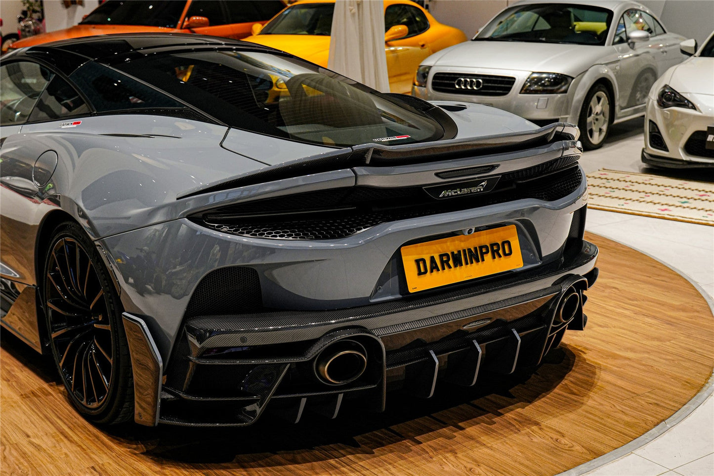 2019-UP McLaren GT iMP Design Carbon Fiber Trunk Spoiler | Fits GT, GTS - DarwinPRO Aerodynamics