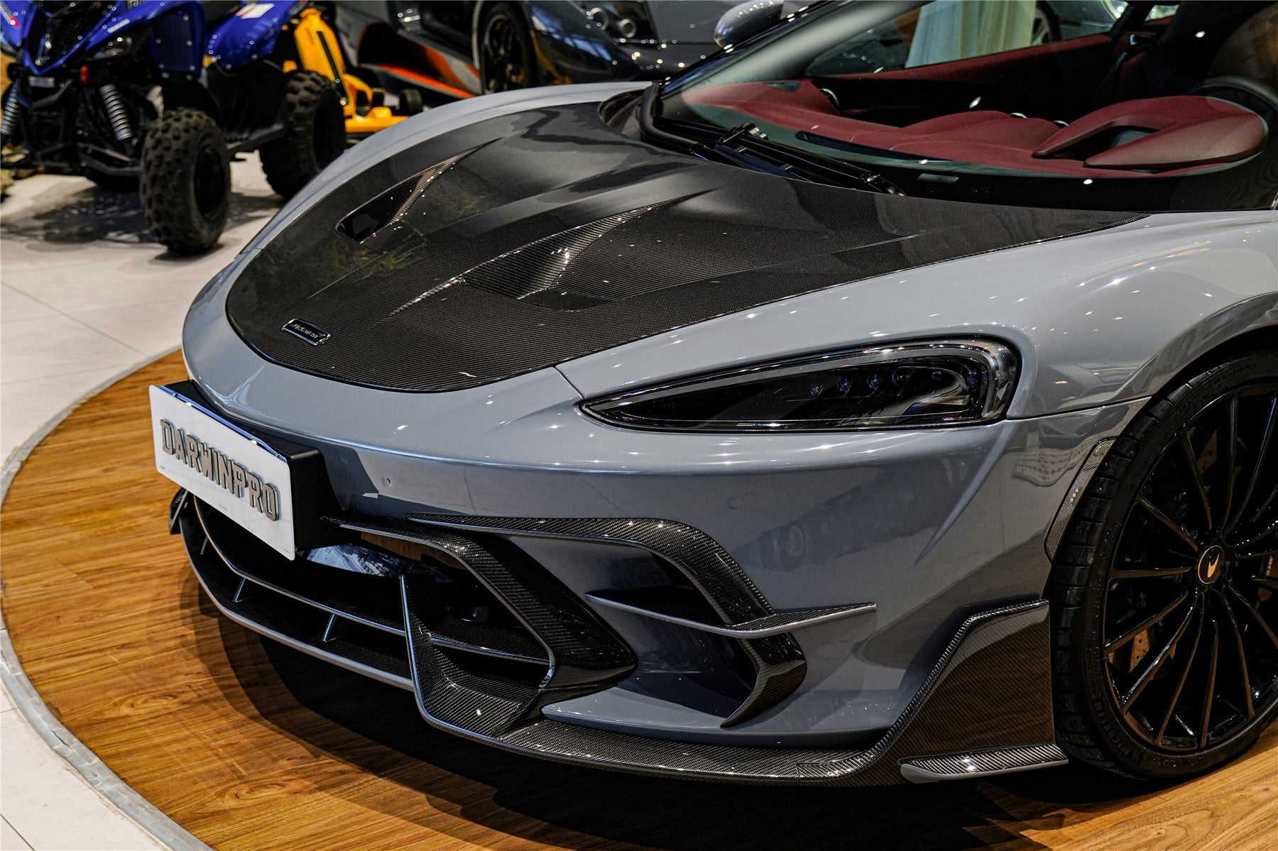2019-UP McLaren GT iMP Design Carbon Fiber Front Bumper Vents Canards | Fits GT, GTS - DarwinPRO Aerodynamics