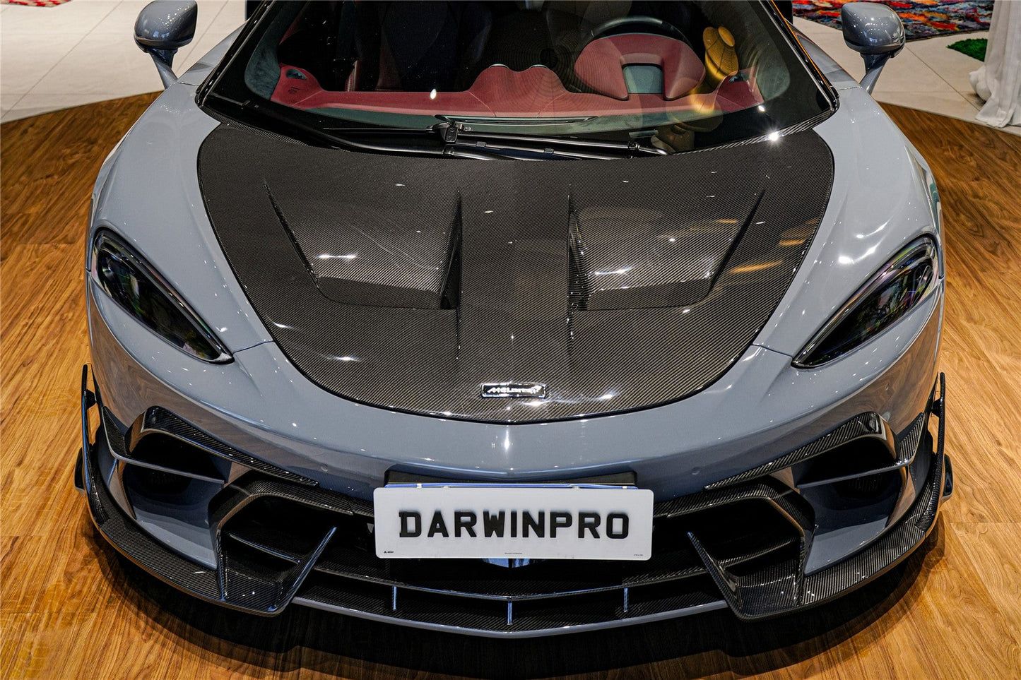 2019-UP McLaren GT iMP Design Carbon Fiber Hood | Fits GT, GTS - DarwinPRO Aerodynamics