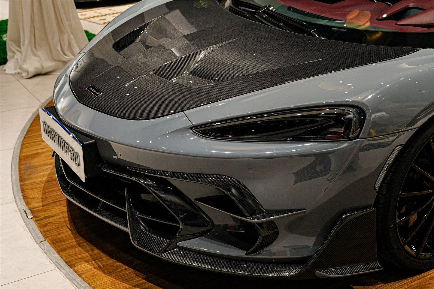 2019-UP McLaren GT iMP Design Carbon Fiber Hood | Fits GT, GTS - DarwinPRO Aerodynamics