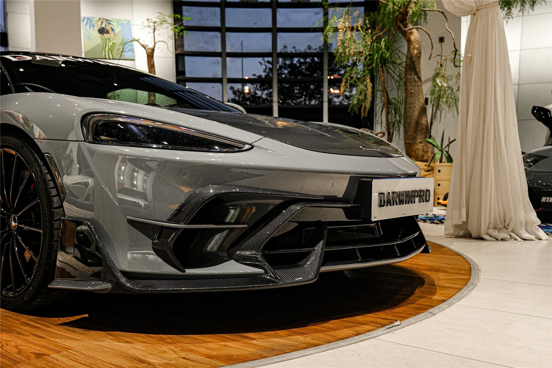 2019-UP McLaren GT iMP Design Carbon Fiber Front Bumper Vents Canards | Fits GT, GTS - DarwinPRO Aerodynamics