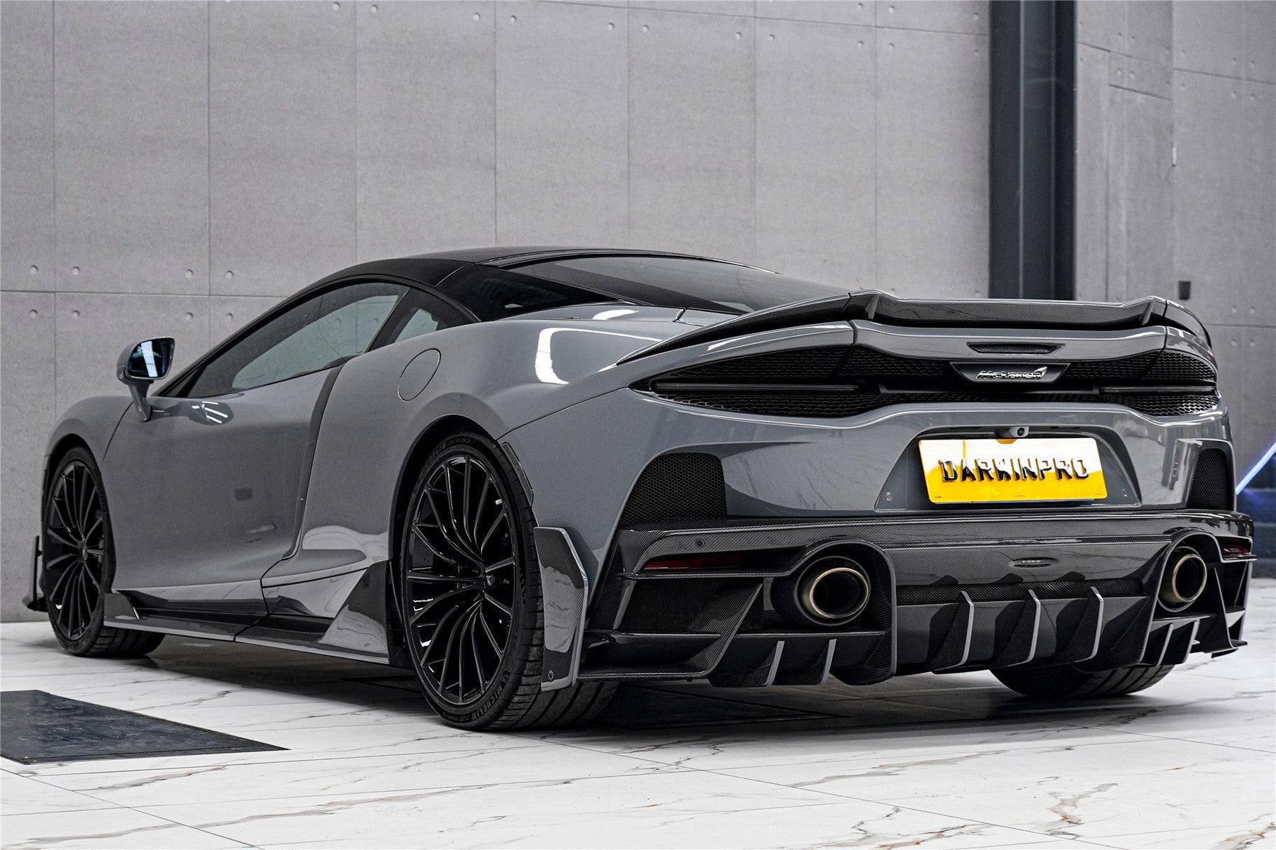 2019-UP McLaren GT iMP Design Carbon Fiber Rear Diffuser | Fits GT, GTS - DarwinPRO Aerodynamics
