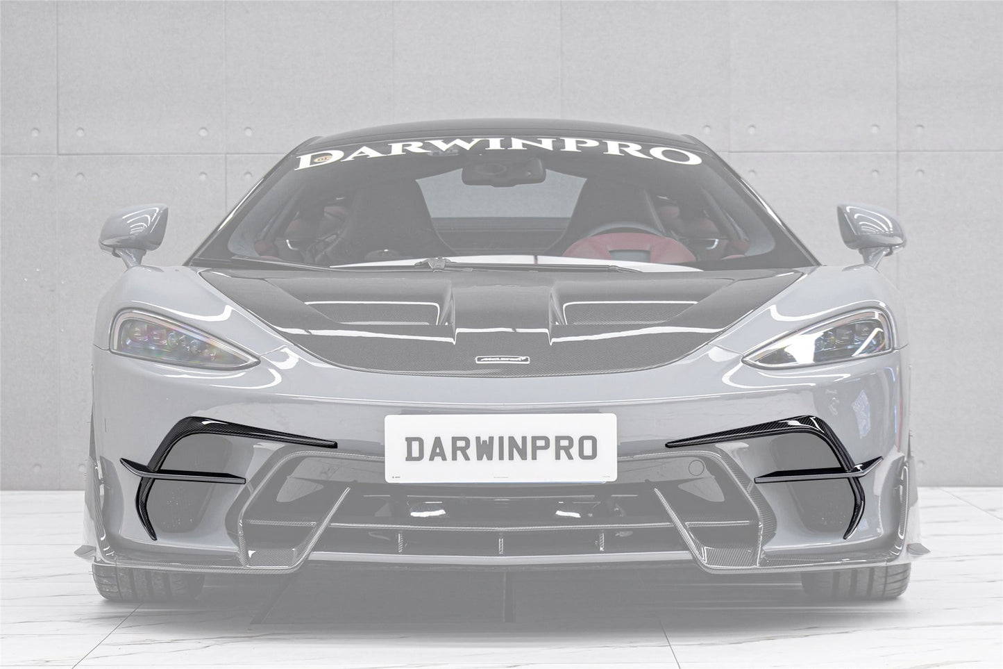 2019-UP McLaren GT iMP Design Carbon Fiber Front Bumper Vents Canards | Fits GT, GTS - DarwinPRO Aerodynamics