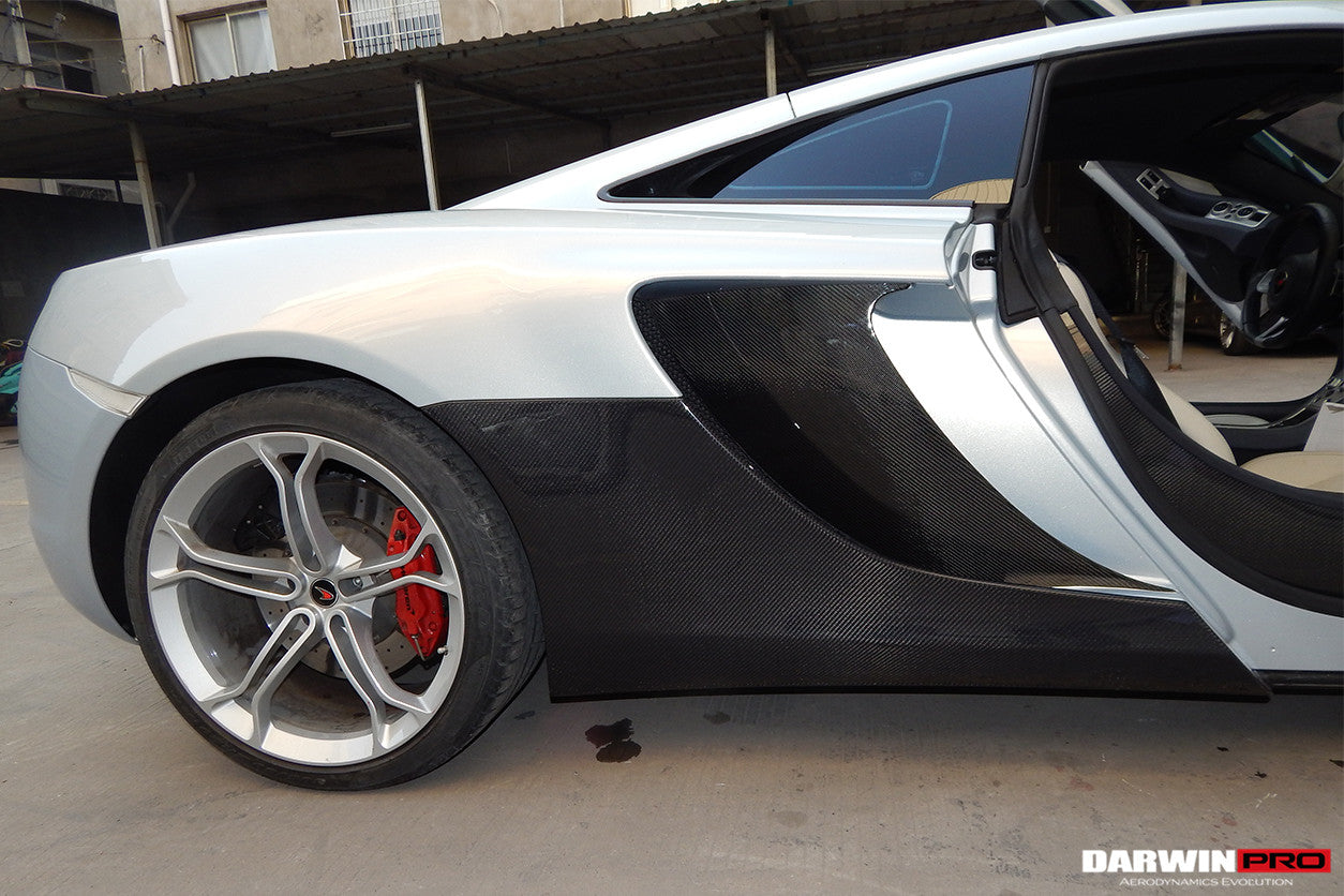 2011-2014 McLaren MP4 12C Side Skirts - DarwinPRO Aerodynamics