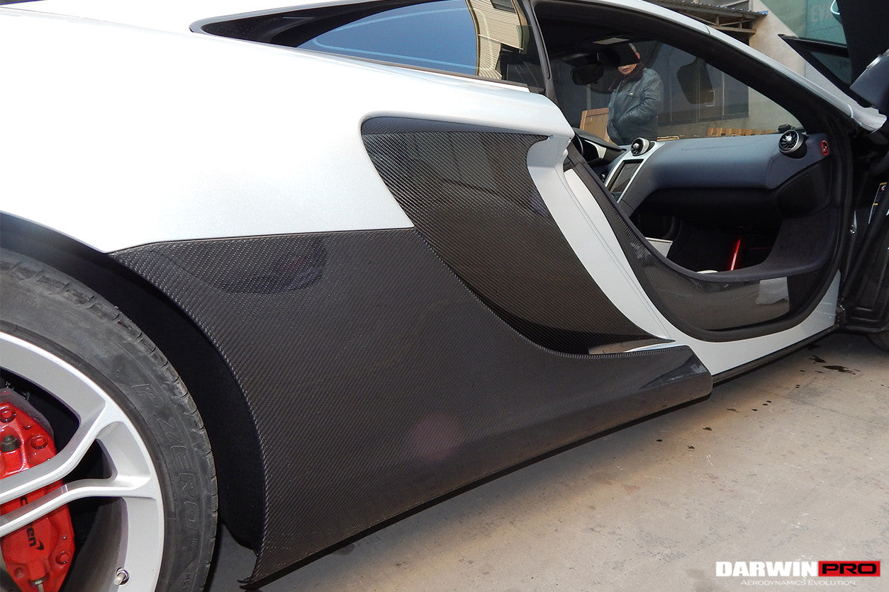 2011-2014 McLaren MP4 12C Side Skirts - DarwinPRO Aerodynamics
