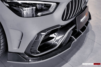 DarwinPRO 2019-2024 Mercedes Benz AMG GT50 GT53 GT43 GT63 GT63S 4Door Coupe X290 IMP Performance Ver.2 Part Carbon Fiber Front Bumper