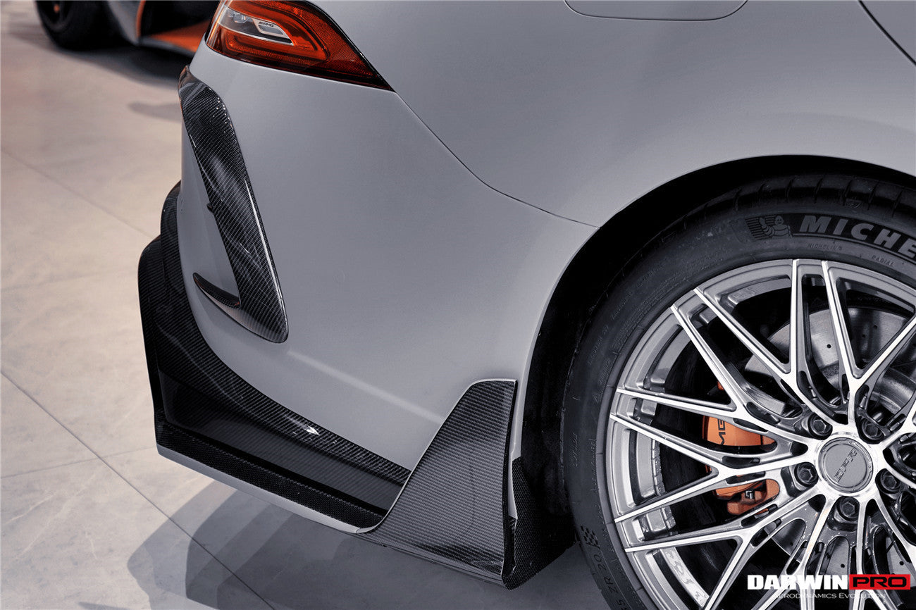 DarwinPRO 2019-2024 Mercedes Benz AMG GT50 GT53 GT43 GT63 GT63S 4Door Coupe X290 IMP Ver.2 Design Part Carbon Fiber Rear Bumper