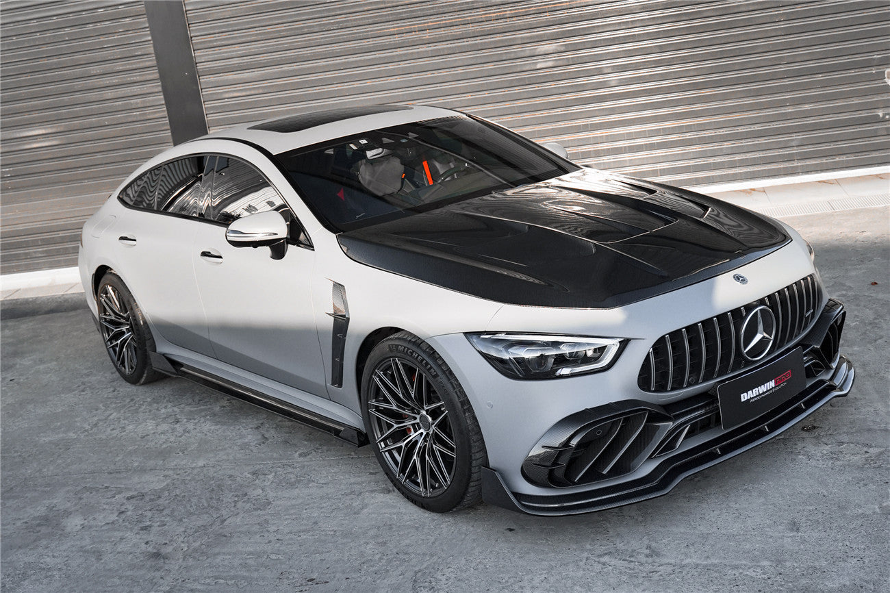 DarwinPRO 2019-2024 Mercedes Benz AMG GT50 GT53 GT43 GT63 GT63S 4Door Coupe X290 IMP Performance Ver.2 Hood - DarwinPRO Aerodynamics