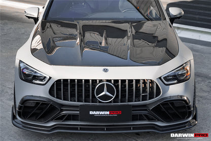 DarwinPRO 2019-2024 Mercedes Benz AMG GT50 GT53 GT43 GT63 GT63S 4Door Coupe X290 IMP Performance Ver.2 Hood - DarwinPRO Aerodynamics