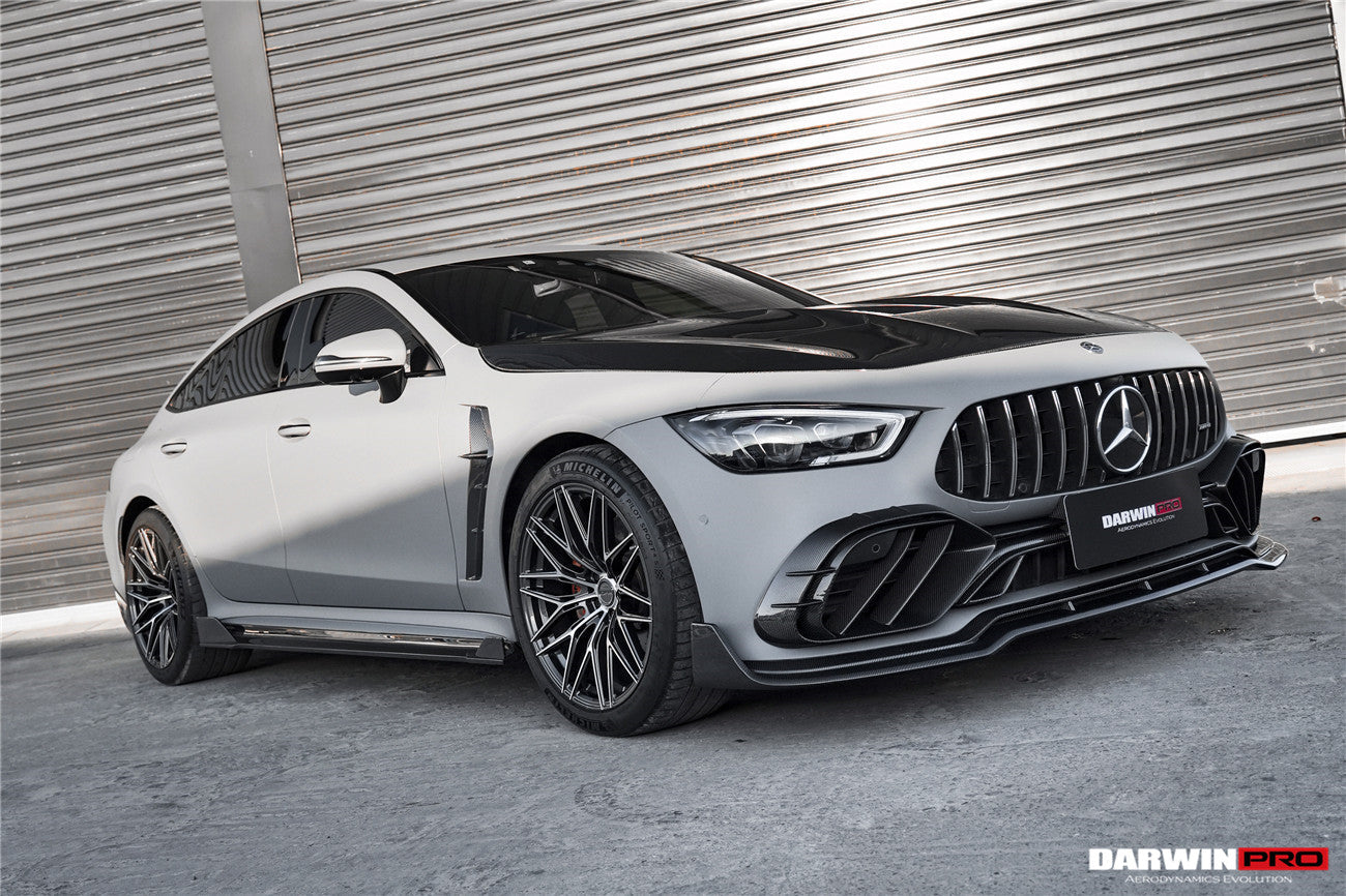 DarwinPRO 2019-2024 Mercedes Benz AMG GT50 GT53 GT43 4Door Coupe X290 IMP Performance Side Skirts Under Board