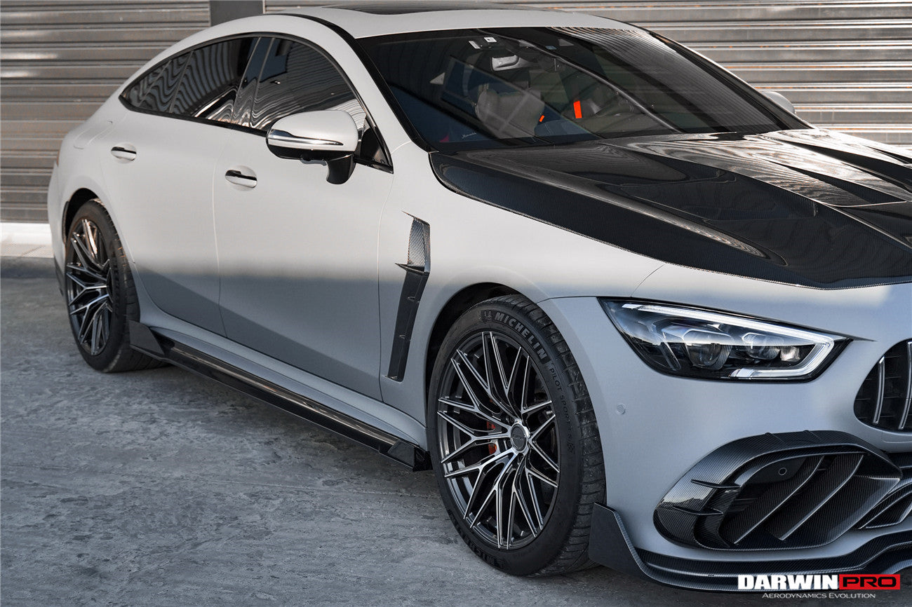 DarwinPRO 2019-2024 Mercedes Benz AMG GT50 GT53 GT43 GT63 GT63S 4Door Coupe X290 IMP Performance Ver.2 Hood - DarwinPRO Aerodynamics
