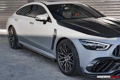 DarwinPRO 2019-2024 Mercedes Benz AMG GT50 GT53 GT43 4Door Coupe X290 IMP Performance Side Skirts Under Board