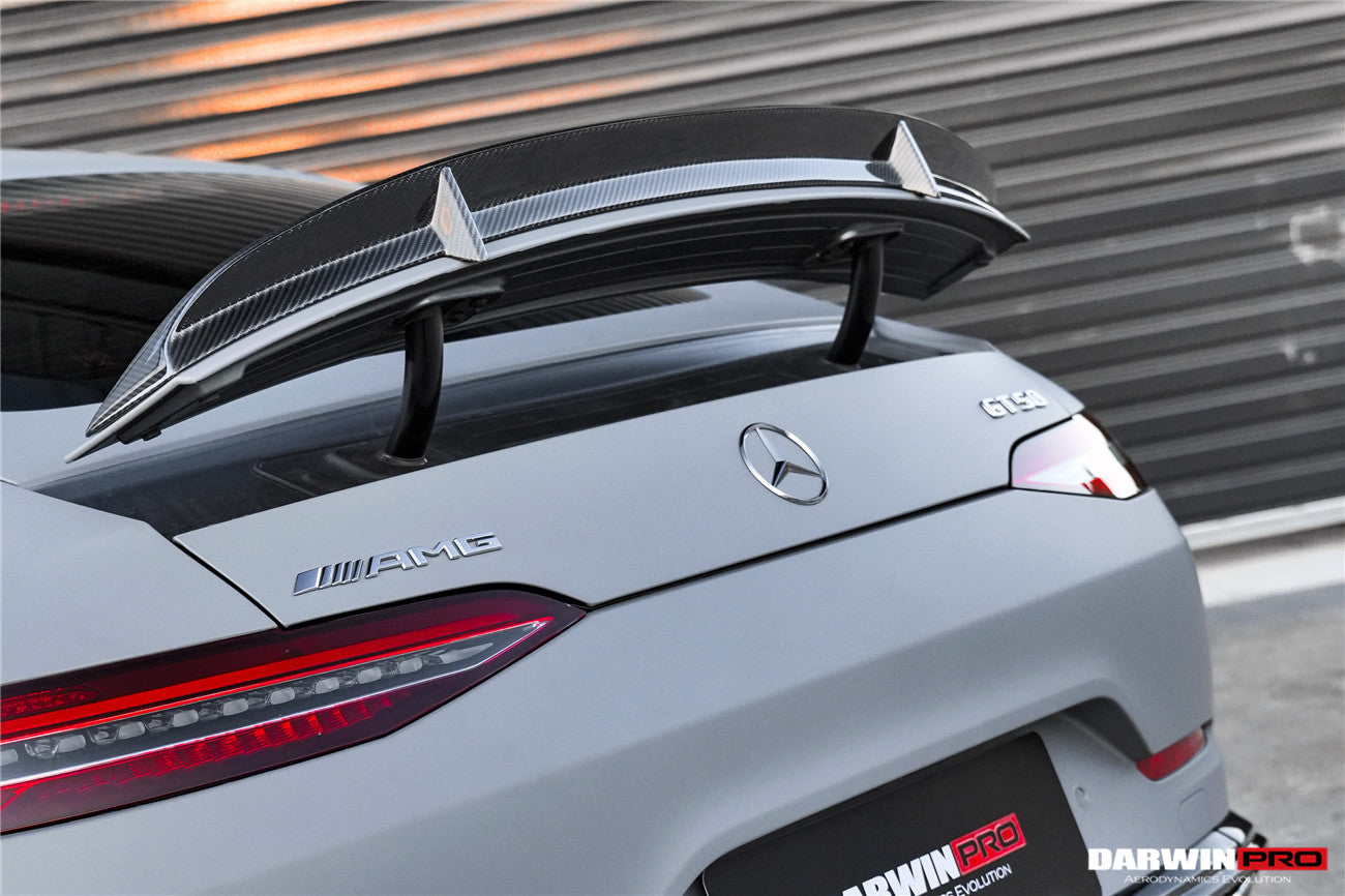 2019-2024 Mercedes Benz AMG GT50 GT53 GT43 GT63 GT63S 4Door Coupe X290 IMP Performance Ver.2 Trunk Spoiler - DarwinPRO Aerodynamics